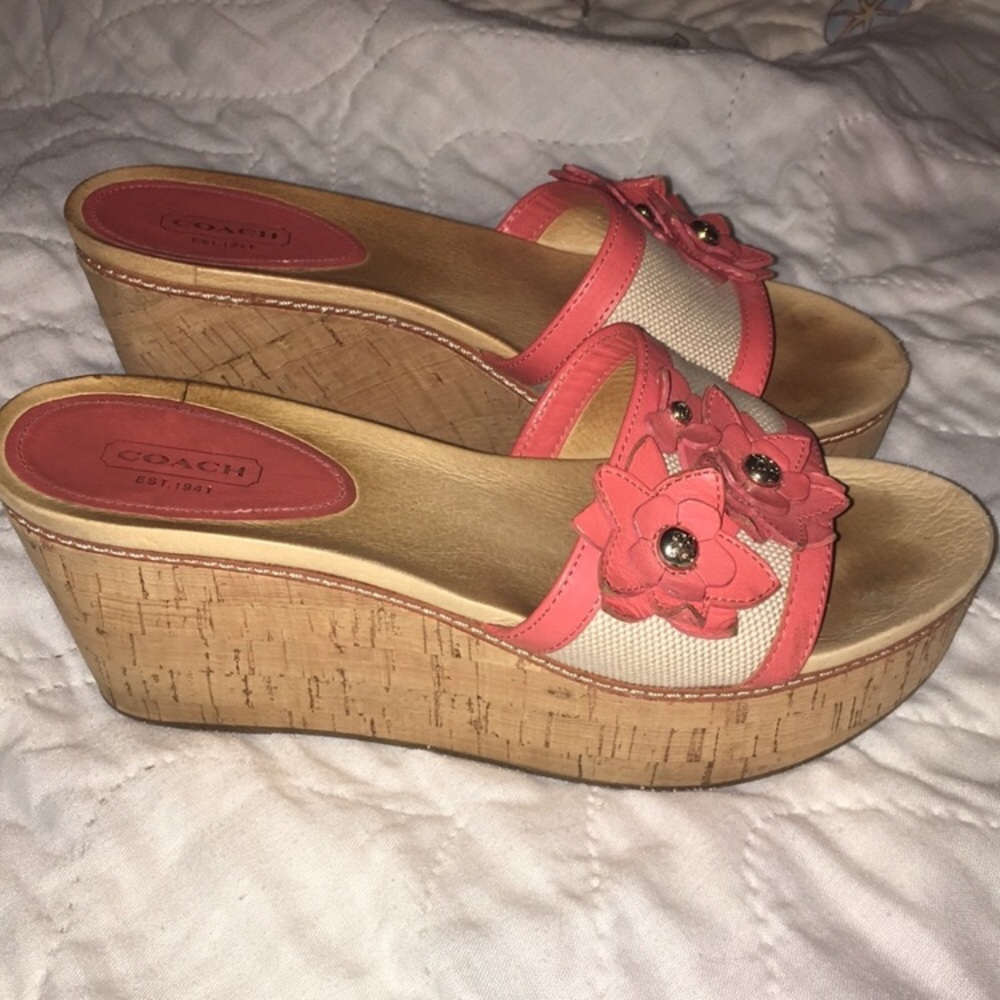 Coach Wedge Sandals